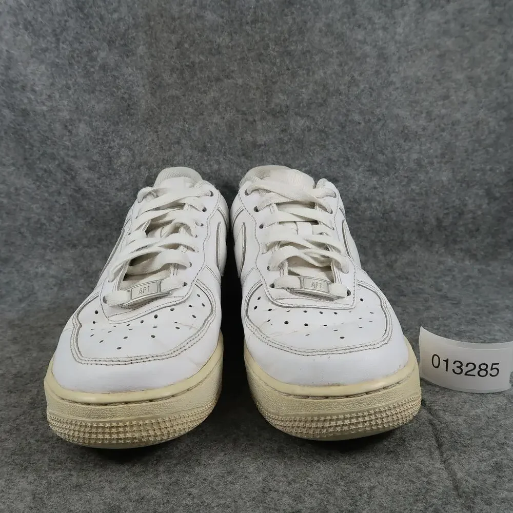 Nike Shoes Womens 7.5 Air Force 1 Low Sneakers Casual White Trainer Lace Up